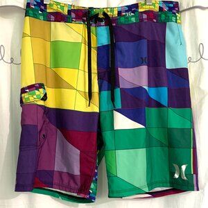 Hurley Surf Trunks Board Shorts Swim Trunks 33